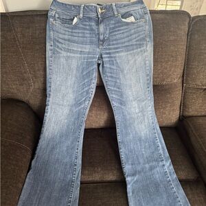 American Eagle Outfitters Light Blue Flare Jeans